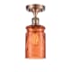 A thumbnail of the Innovations Lighting 516 Candor Antique Copper / Turmeric Waterglass