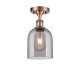 A thumbnail of the Innovations Lighting 516-1C-11-6 Bella Semi-Flush Antique Copper / Smoked