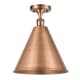 A thumbnail of the Innovations Lighting 516-1C-19-16 Ballston Semi-Flush Antique Copper