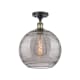 A thumbnail of the Innovations Lighting 516-1C-15-12 Athens Semi-Flush Black Antique Brass