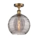 A thumbnail of the Innovations Lighting 516-1C-13-10 Athens Semi-Flush Brushed Brass