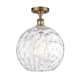 A thumbnail of the Innovations Lighting 516-1C-17-12 Athens Semi-Flush Brushed Brass / Clear Water Glass