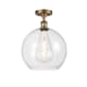A thumbnail of the Innovations Lighting 516-1C-16-12 Athens Semi-Flush Brushed Brass / Clear