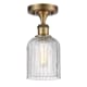 A thumbnail of the Innovations Lighting 516-1C-11-5 Bridal Veil Semi-Flush Brushed Brass