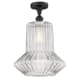 A thumbnail of the Innovations Lighting 516 Springwater Matte Black / Clear Spiral Fluted