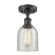 A thumbnail of the Innovations Lighting 516-1C Caledonia Matte Black / Mica