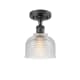 A thumbnail of the Innovations Lighting 516 Dayton Matte Black / Clear