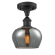 A thumbnail of the Innovations Lighting 516-1C Fenton Matte Black / Plated Smoked