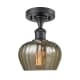 A thumbnail of the Innovations Lighting 516-1C Fenton Matte Black / Mercury