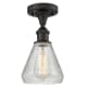 A thumbnail of the Innovations Lighting 516-1C Conesus Oil Rubbed Bronze / Clear Crackle