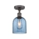 A thumbnail of the Innovations Lighting 516-1C-11-6 Bella Semi-Flush Oil Rubbed Bronze / Blue