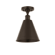 A thumbnail of the Innovations Lighting 516-1C-12-8 Cone Semi-Flush Oil Rubbed Bronze
