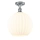 A thumbnail of the Innovations Lighting 516-1C-15-12 White Venetian Semi-Flush Polished Chrome