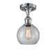 A thumbnail of the Innovations Lighting 516-1C-13-8 Athens Semi-Flush Polished Chrome / Clear