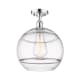 A thumbnail of the Innovations Lighting 516-1C-15-12 Rochester Semi-Flush Polished Chrome / Clear