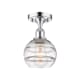 A thumbnail of the Innovations Lighting 516-1C-10-6 Rochester Semi-Flush Polished Chrome / Clear