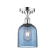 A thumbnail of the Innovations Lighting 516-1C-11-6 Bella Semi-Flush Polished Chrome / Blue