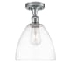 A thumbnail of the Innovations Lighting 516-1C-13-9 Bristol Semi-Flush Polished Chrome / Clear