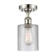 A thumbnail of the Innovations Lighting 516 Cobbleskill Polished Nickel / Clear