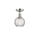 A thumbnail of the Innovations Lighting 516-1C-11-6 Athens Semi-Flush Polished Nickel / Clear Water Glass