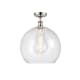 A thumbnail of the Innovations Lighting 516-1C-19-14 Athens Semi-Flush Polished Nickel / Seedy