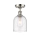 A thumbnail of the Innovations Lighting 516-1C-11-6 Bella Semi-Flush Polished Nickel / Seedy