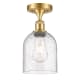 A thumbnail of the Innovations Lighting 516-1C-11-6 Bella Semi-Flush Satin Gold / Seedy