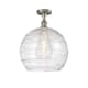 A thumbnail of the Innovations Lighting 516-1C-17-14 Athens Semi-Flush Brushed Satin Nickel / Clear Deco Swirl