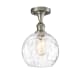 A thumbnail of the Innovations Lighting 516-1C-13-8 Athens Semi-Flush Brushed Satin Nickel / Clear Water Glass