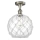 A thumbnail of the Innovations Lighting 516 Large Farmhouse Rope Brushed Satin Nickel / Clear Glass with White Rope