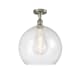 A thumbnail of the Innovations Lighting 516-1C-18-14 Athens Semi-Flush Brushed Satin Nickel / Seedy