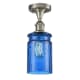A thumbnail of the Innovations Lighting 516 Candor Brushed Satin Nickel / Princess Blue Waterglass