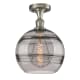 A thumbnail of the Innovations Lighting 516-1C-13-10 Rochester Semi-Flush Brushed Satin Nickel / Smoked