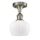 A thumbnail of the Innovations Lighting 516-1C Fenton Brushed Satin Nickel / Matte White