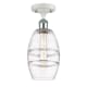 A thumbnail of the Innovations Lighting 516-1C-10-6 Vaz Semi-Flush White Polished Chrome / Clear