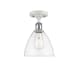 A thumbnail of the Innovations Lighting 516-1C-11-8 Bristol Semi-Flush White and Polished Chrome / Clear