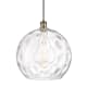 A thumbnail of the Innovations Lighting 516-1P-17-14 Athens Pendant Antique Brass / Clear Water Glass