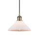 A thumbnail of the Innovations Lighting 516-1P-7-8 Orwell Pendant Matte White / Antique Brass