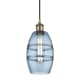 A thumbnail of the Innovations Lighting 516-1P-9-6 Vaz Pendant Antique Brass / Princess Blue