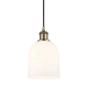 A thumbnail of the Innovations Lighting 516-1P-10-6 Bella Pendant Antique Brass / Glossy White