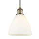 A thumbnail of the Innovations Lighting 516-1P-12-8 Bristol Pendant Antique Brass / Matte White