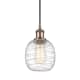 A thumbnail of the Innovations Lighting 516-1P-9-6 Belfast Pendant Deco Swirl / Antique Copper