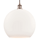 A thumbnail of the Innovations Lighting 516-1P-19-14 Athens Pendant Antique Copper / Matte White