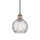 A thumbnail of the Innovations Lighting 516-1P-8-6 Athens Pendant Antique Copper / Clear Water Glass