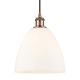 A thumbnail of the Innovations Lighting 516-1P-14-9 Bristol Pendant Antique Copper / Matte White