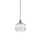 A thumbnail of the Innovations Lighting 516-1P-12-10 Rochester Pendant Black Antique Brass / Clear