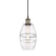 A thumbnail of the Innovations Lighting 516-1P-9-6 Vaz Pendant Black Antique Brass / Clear