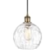 A thumbnail of the Innovations Lighting 516-1P-10-8 Athens Pendant Brushed Brass / Clear Water Glass