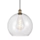 A thumbnail of the Innovations Lighting 516-1P-18-14 Athens Pendant Brushed Brass / Clear