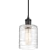 A thumbnail of the Innovations Lighting 516-1P-8-5 Cobbleskill Pendant Deco Swirl / Matte Black